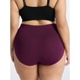 thumbnail image 3 of Joyspun Women's Plus Seamless Brief Panties, 3-Pack, Sizes 1X-5X, 3 of 7