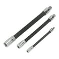 thumbnail image 1 of Barra de extensión flexible de 3 piezas, soporte magnético de extensión de taladro eléctrico de acero con resorte para reparación de automóviles, 1 of 12
