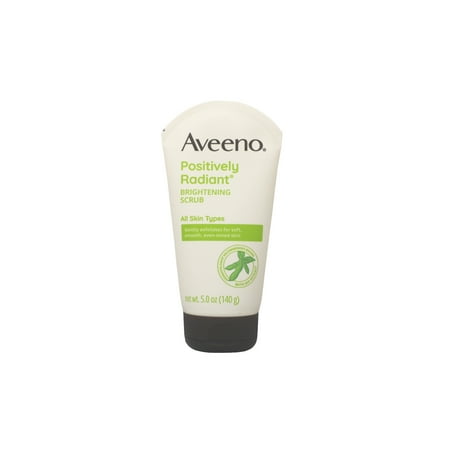 2 Pack - AVEENO Active Naturals Skin Brightening Daily Scrub 5 oz Each