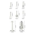 thumbnail image 3 of 7-Piece Kitchen Utensils Set with Rotating Storage Stand, Multi Functional Cooking Gadgets Includes Stainless Steel Whisk, Grater, Bottle Opener, Strainer, Ideal for Home, Apartment, RV Essentials, 3 of 9