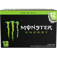 thumbnail image 6 of Monster Energy, Original Green, Energy Drink, 12 fl oz, 12 cans, 6 of 12