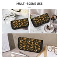 thumbnail image 5 of Fotbe Funny Fox by the Field Pattern Pencil Case,Canvas Pen Case, Multi- Slot Pencil Pouch, Portable Pencil Bag, Pen Case for& Office, Makeup Bag ,Zipper Pouch, 5 of 6