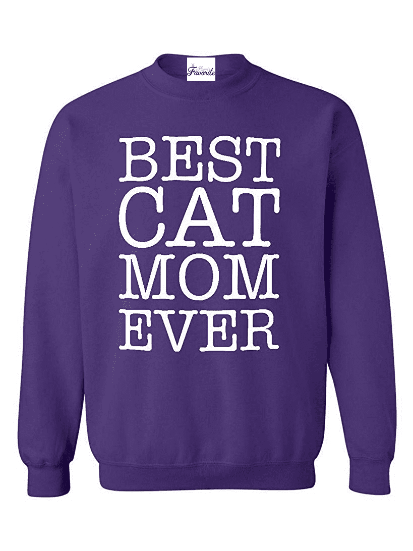 cat mom sweatshirt