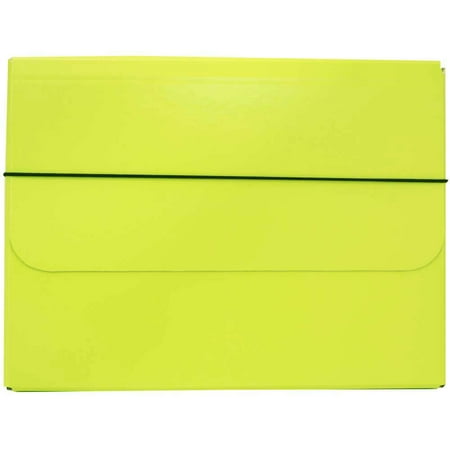 UPC: 0707152624640 | JAM Elastic Portfolio  10×13.25×1.25  1/Pack  Lime Green