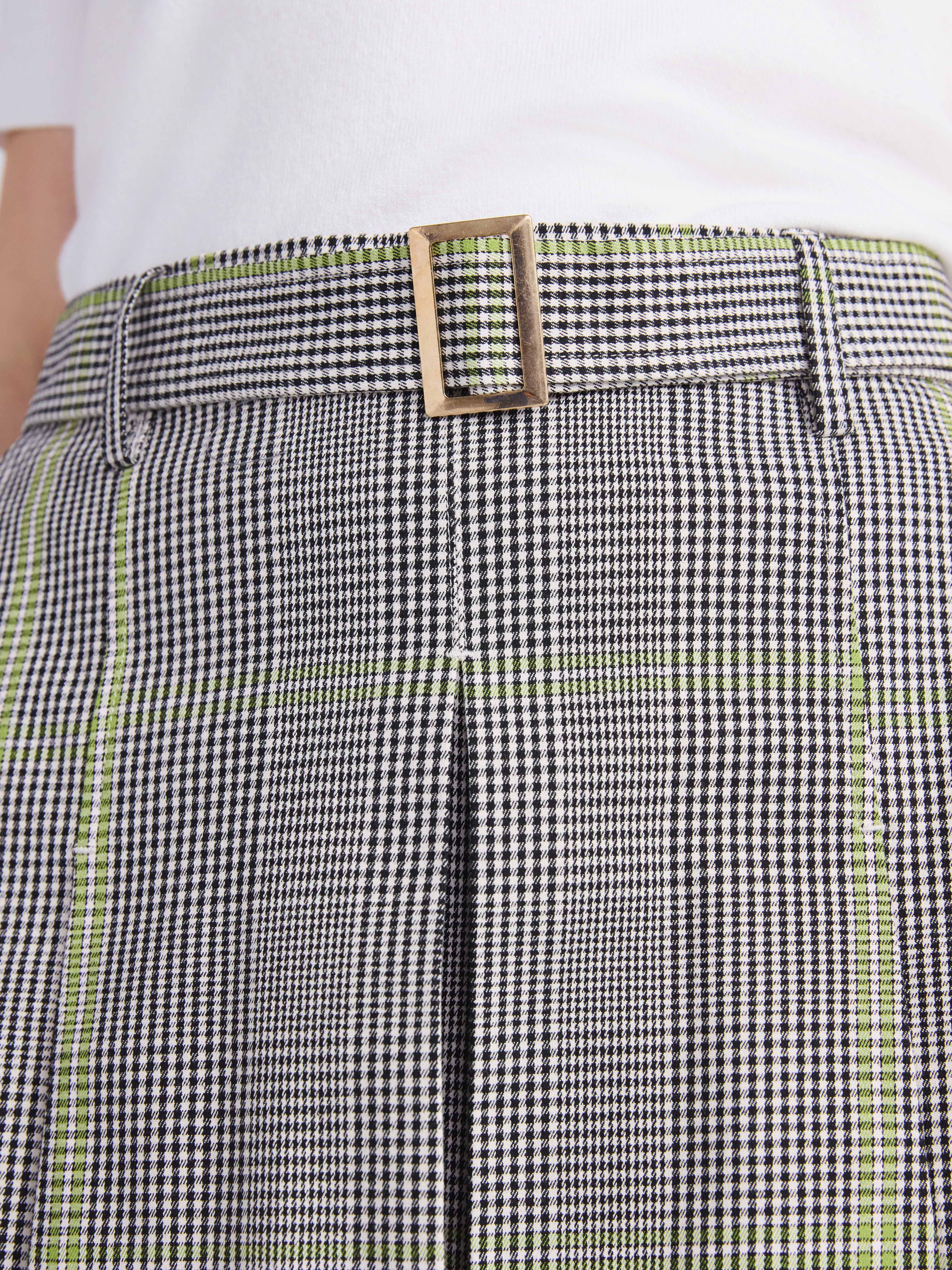 Free Assembly Women's Pleated Mini Skirt with Belt, Sizes XS-XXL