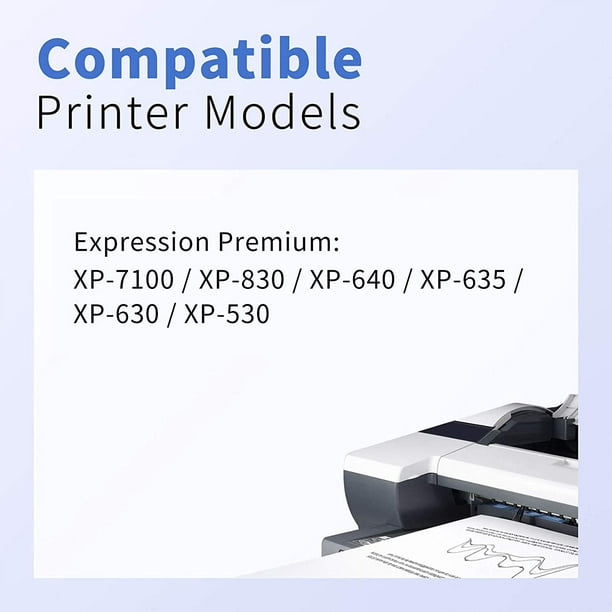 410XL Ink Cartridge Replacement for Epson 410XL 410xl epson printer ink cartridges XP-640/630/830/530 (1 Black, 1 Photo Black, 1 Cyan, 1 Magenta, 1 Yellow) - Walmart.com