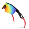 thumbnail image 1 of Gafas de Sol FEISEDY para Niños Béisbol Polarizadas TR90 Negro/Rojo, 1 of 9