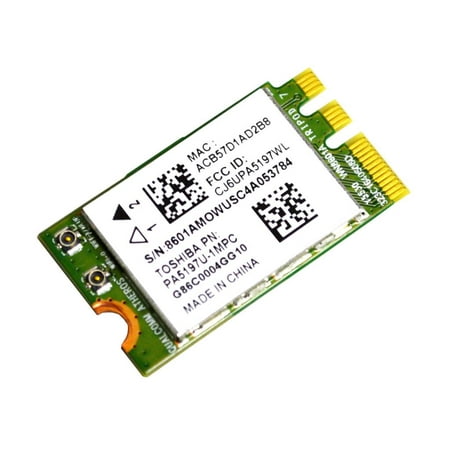 G86C0004GG10 Qualcomm Atheros Toshiba Satellite Wifi Wireless Card PA5197U-1MPC Laptop Wireless Cards - Wifi - Used Like