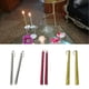 thumbnail image 3 of 4 velas espirales largas y retorcidas de 19,5 cm para la mesa de la cena de boda Oro, 3 of 9