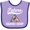 Lavender and Purple, variant on Inktastic Future Billiards Champ Boys or Girls Baby Bib