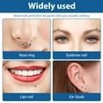 thumbnail image 6 of OKYMOTOR 79pcs Piercing Kit With 316L Stainless Steel Body Septum Piercing Kit for Graduation Christmas Thanksgiving Valentine's Day, 6 of 7