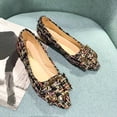 thumbnail image 2 of Femmes Filles Unies Grande Taille à Enfiler Plates Peu Profondes Confort Décontractées Chaussures Simples, 2 of 9