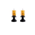 thumbnail image 2 of Flameless LED Candle Halloween Lamp Set(1/2/4/6)PC with Holder for Tabletop Decor for Mantel Shelf Entryway Display (2PC), 2 of 9