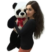 Big Stuffed Panda 36 Inch Soft Large 3 Foot Bear Big Plush Animal