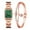 Green, variant on VerPetridure Women Crystal Golden Stainless Steel Analog Quartz Wrist Watch ladies watch