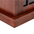 thumbnail image 6 of e-Flame USA Jackson Fireplace TV Stand 60" x 33" - Warm Cherry Finish, 6 of 10