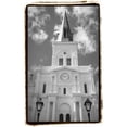 thumbnail image 3 of DeNardo, Laura 13x18 Black Modern Framed Museum Art Print Titled - St. Louis Cathedral, Jackson Square I, 3 of 5
