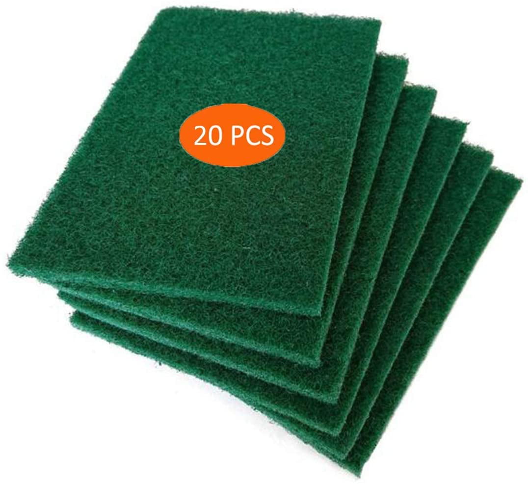 8 pc Smart Scouring Pads Reusable Natural Non Scratch Eco Cleaning Scrubbing 