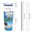 thumbnail image 4 of La Petite Sirène : Retour à la Mer Tasse de Voyage Personnalisée avec Impression Iconique, durable avec Isolation, 4 of 7