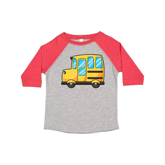 Inktastic Cute School Bus Boys or Girls Toddler T-Shirt