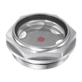 thumbnail image 1 of Unique Bargains M60x2mm Male Threaded Aluminum Air Compressor Oil Level Gauge Sight Glass, 1 of 5
