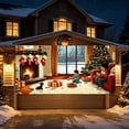 thumbnail image 6 of Trovenix Christmas Garage Door Large Festive Holiday Background Flag Decorative Banner For Garage Door Outdoor Indoor Home Party Holiday Decor, 6 of 9