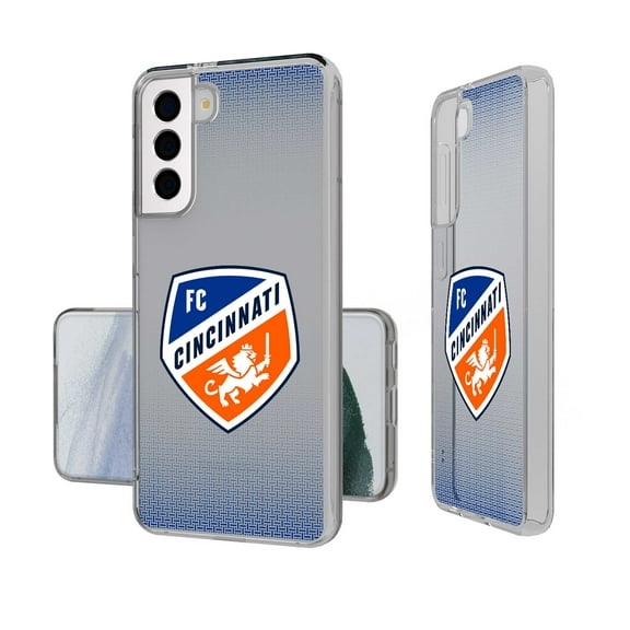 Keyscaper FC Cincinnati Linen Logo Galaxy Clear Case