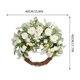 thumbnail image 3 of Corona de peonías rosas de seda simulada 2025 para decoración de puertas, bodas, festivales y fiestas., 3 of 7
