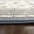 thumbnail image 5 of DynamicRugs AN28571206454 57120 Ancient Garden Collection 2.2 x 7.7 in. Traditional Rectangle Rug, Ivory & Light Blue, 5 of 7