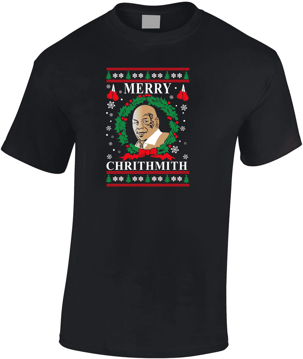 mike tyson christmas sweater