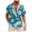 Sky Blue, variant on GHSOHS Mens Dress Shirts Elegant Golf Shirts for Men Khaki Black Dress Shirt Summer Casual 3D Printing Hawaiian Shirt Plus Size Tropical Leaf Beach Shirts Short Sleeve Button Down Shirts Tops L