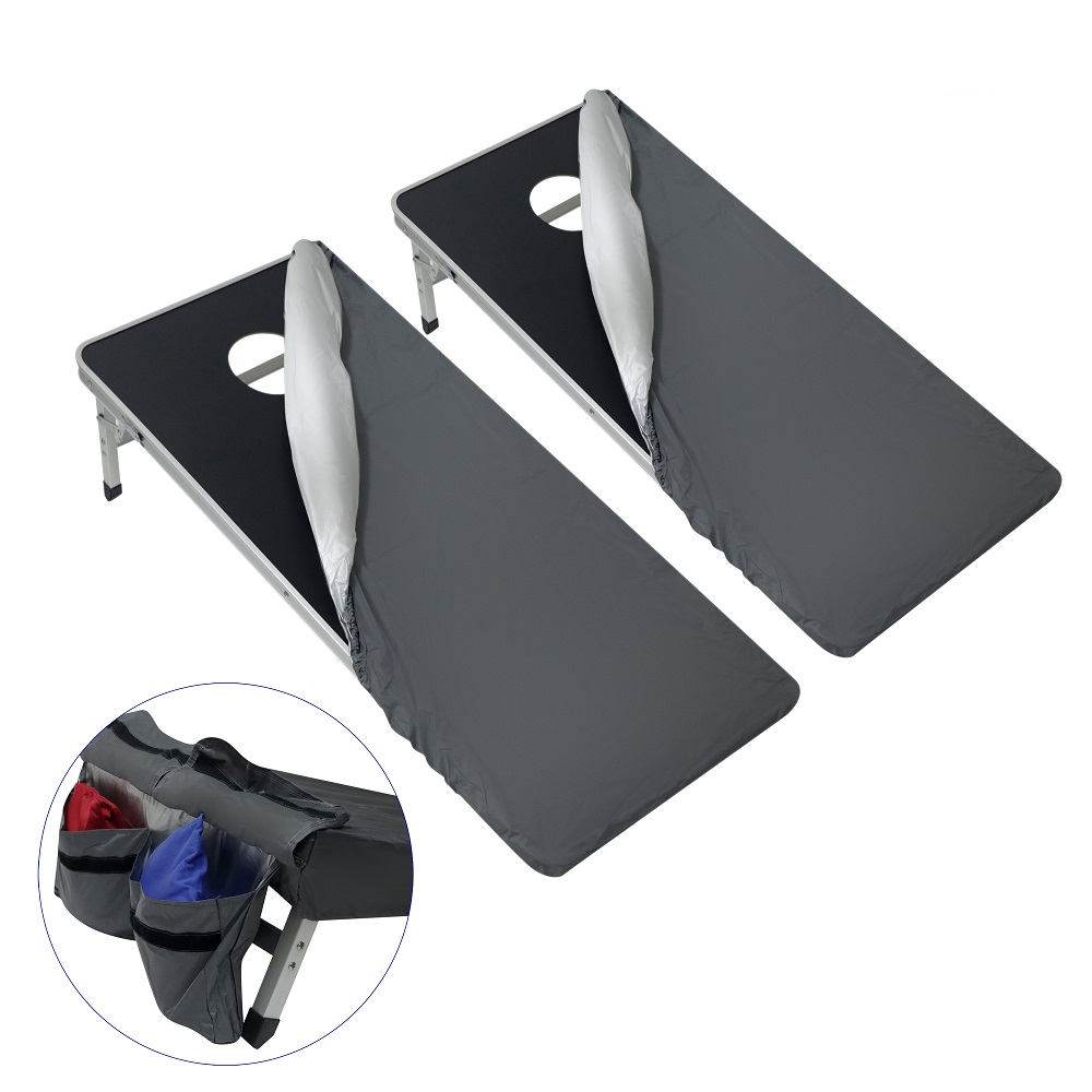 Cornhole Boad Covers, Accessories for Cornhole, Cornhole Bag Carry Case (Set of 2)