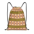thumbnail image 1 of Xecao Aztec Pattern Sports Drawstring Backpack - String Swim Gym Bag with Wet Proof Pocket for Women&Men-Medium, 1 of 6