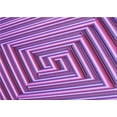 thumbnail image 1 of Ahgly Company Machine Washable Indoor Rectangle Transitional Violet Purple Area Rugs, 8' x 10', 1 of 7