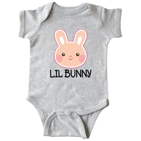 

Inktastic Easter Lil Bunny Girls Rabbit Gift Baby Girl Bodysuit