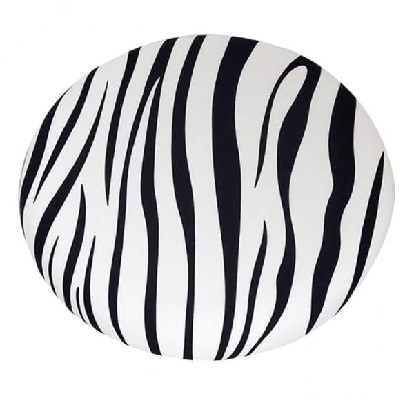 2x Funda de repuesto para taburete extraíble elegante Funda de asiento de silla forma forma forma Funda de salón de escritorio Gloria Funda de asiento de taburete redondo