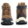 thumbnail image 3 of Blikcon Kids Boys Fall/Early Winter Duck Boots with Side Zipper (Color : Darkbrown, Size : 10 Toddler), 3 of 8