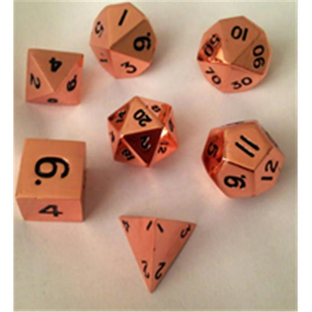 ST-Hobby LIC003 16 mm. Copper Metal Dice Set