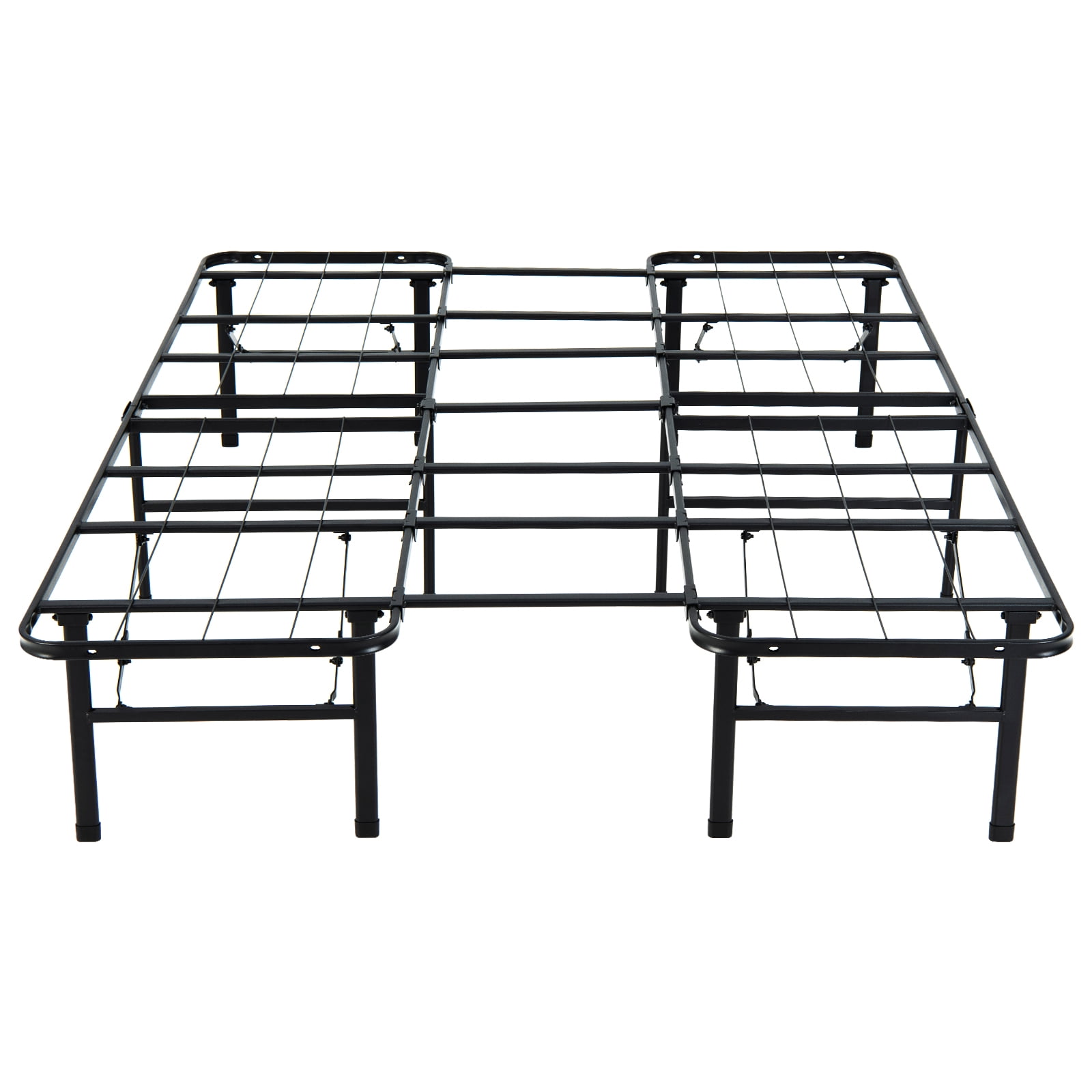 Costway Twin/ Full Folding Metal Platform Bed Frame 13 Inch Mattress