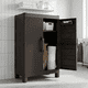 thumbnail image 1 of Armario Organizador Multiusos Capri Medium Wengue con Puertas Rattán MQ, 1 of 6