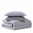 thumbnail image 3 of Set de edredón Sweet Home Collection Twin Grey Plaid, 3 of 6