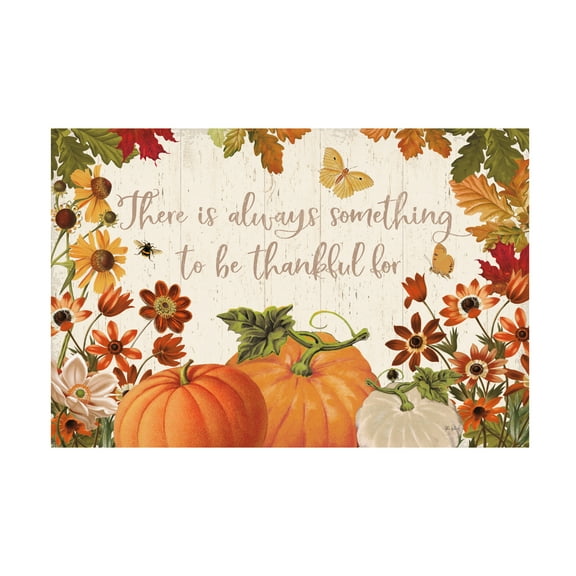 Trademark Fine Art 'Fall Garden I' Canvas Art by Katie Pertiet