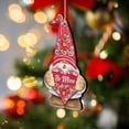 thumbnail image 2 of Designocracy 8611019-S2 5 x 5.5 x 0.25 in. Holiday Wooden Be Mine Gnome Home Decor Ornaments, Set of 2, 2 of 3