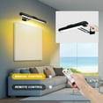 thumbnail image 4 of Magnetic Wall Lamp Rechargeable Picture Light Wall Art Light Painting Light Touch Control Remote Control 3 Color Temperatures Adjustable Stepless Dimming with 0.5H/1H/2H Timer, 4 of 7