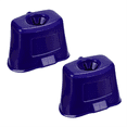 thumbnail image 1 of 2 Pcs Eye Drop Guide Dispenser Portable Reusable Eye Dropper Tool, Assist Device Helper Wash Cup Dispenser Aids,2 Pcs * Eye Drop Guide Dispenser,Blue, 1 of 6