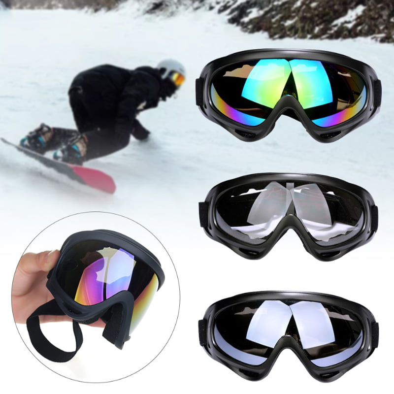 Snowboard Goggles Anti-Fog 100% UV Protection，Dual Lens Snow Eyewear Helmet Compatible for Skiing Skating & Winter Snow Outdoor Sports for Men Women Youth Rhino Valley Frameless OTG Ski Goggles