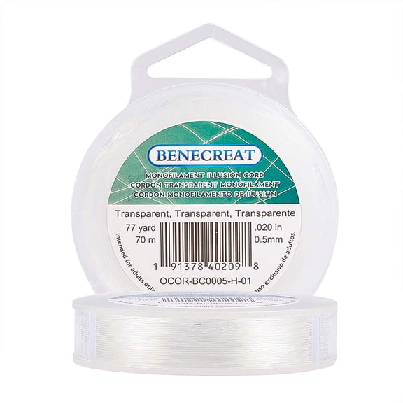 Nylon Wire Fishing Line Clear 0.5mm about 70m/roll