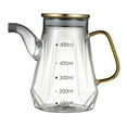 thumbnail image 2 of Botella Grande De Vidrio Para Aceite De Cocina Sunnimix Dispensador De Aceite Y Vinagre Con Asa Y Tapa 500 Ml, 2 of 8