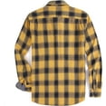 thumbnail image 2 of WARHORSEE Flannel Shirt for Men Long Sleeve Regular Fit Button Down Casual Plaid Shirt, 2 of 12