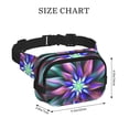thumbnail image 4 of Easygdp Colored Abstract Fanny Packs para Mujeres y Hombres, Bolsa de Cinturón, Bolsos de Cruz para Trabajo/Correr/Senderismo, 4 of 9
